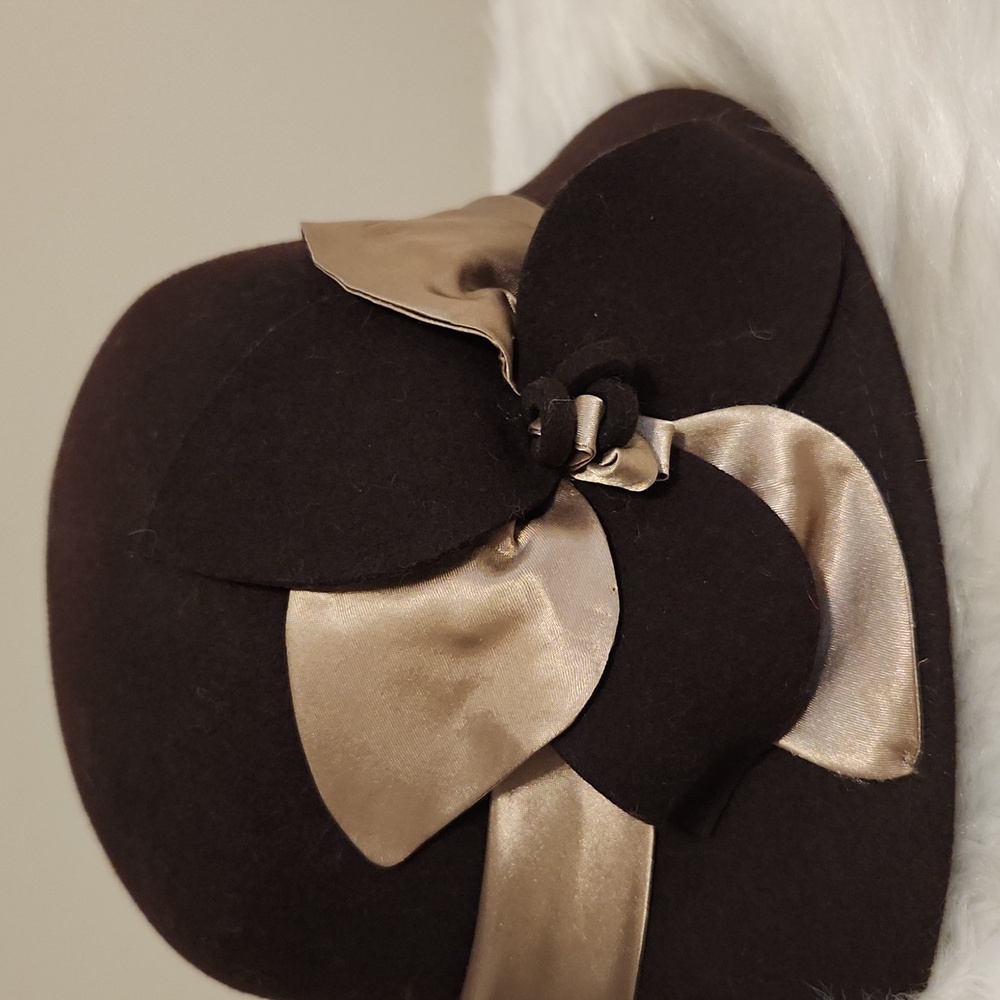 ADORA Black and Gold Women's Hat